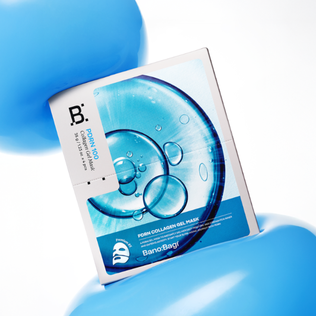 PDRN Collagen Gel Mask — their PDRN hero, salmon DNA / anti-aging story
